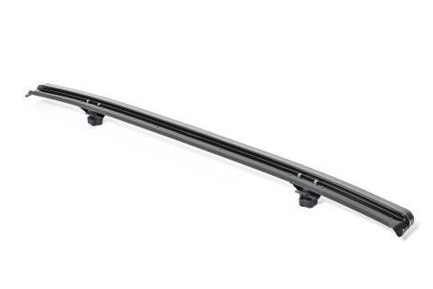 Jeep JK No Drill Windshield Header For 07-18 Wrangler JK Black MasterTop