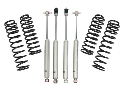 2.5 Inch Front 2.5 Inch Rear Lift Springs w/Shocks 07-18 Wrangler JK Freedom Off-Road