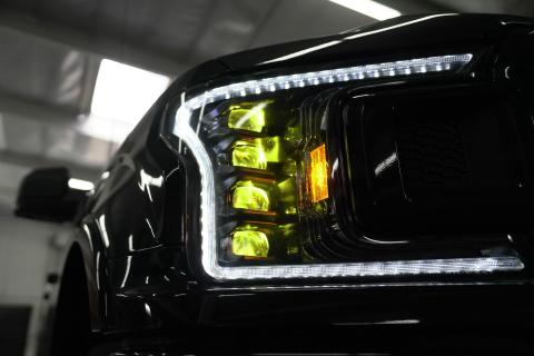 2018-2020 Ford F150 Bi-Beam Headlights Infinite Series White DRL OLM