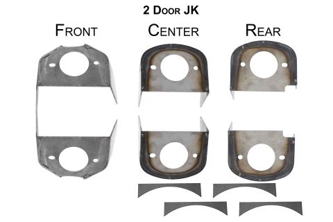 Rust Buster 2007-2018 Jeep Wrangler JK Frame body Mounts RB5056