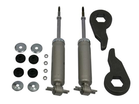 Front Lowering Torsion Keys w/ Shocks 1-3 Inch 88-99 K1500 92-99 K1500 Suburban 99-06 Silverado/Sierra 1500 99-06 Tahoe 92-06 Yukon