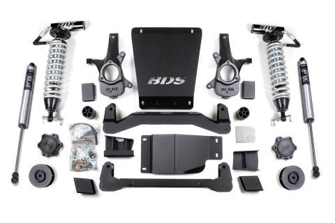 4 Inch Lift Kit FOX 2.5 Coil-Over Avalanche Suburban Tahoe or Yukon 1500 07-14 4WD 2 Inch Lift Coil Spacer Fox 2.5 Performance Shocks