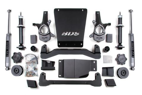 4 Inch Lift Kit Avalanche Surburban Tahoe or Yukon 1500 07-14 4WD 2 Inch Lift Coil Spacer Fox 2.0 Performance Shocks