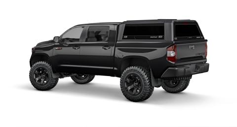 Tundra Truck Bed Cap SmartCap EVO Sport Matte Black For 22-24 Toyota Tundra 5.5 Foot Short Bed SmartCap