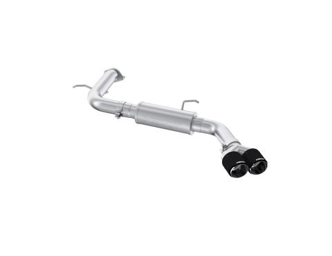 2021-2024 Hyundai Elantra N-Line 1.6L Armor Pro 3 Inch Axle-Back Single Rear Exit with Dual Outlet Carbon Fiber Tip MBRP