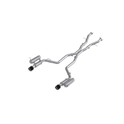 11-Present Dodge Durango 5.7L, Armor Pro 3-Inch Cat-Back Dual Split Rear with CF Tips, Street Profile MBRP