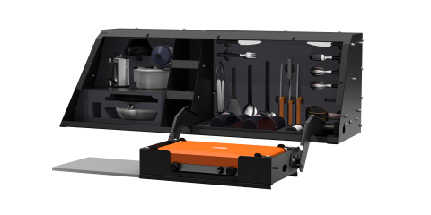 Kitchen-Bin Full-Size EVO EVOa and EVOc Applications 5.5/6.5 Foot Bed Right Side Mount RSI SmartCap 