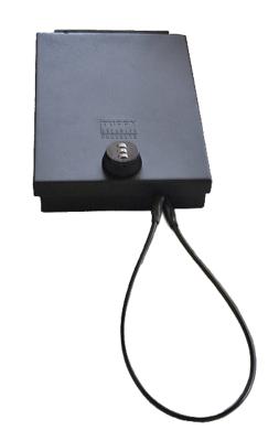 Portable Safe For Compact Pistols Universal Black Includes Security Cable Tuffy Security Products