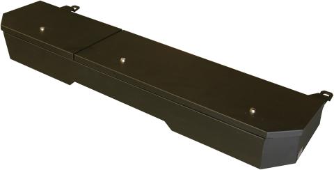Rear Underseat Lockbox - 07-19 Silverado/Sierra 1500 19 Old Body Style} / 07-19 2500HD/3500HD w/ Crew Cab Full Length Black Tuffy Security Products