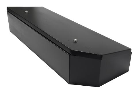Rear Underseat Lockbox 15-22 F-150 17-22 F-250/350/450 Super Duty w/ Crew Cab 60 Percent Length Black Tuffy Security Products