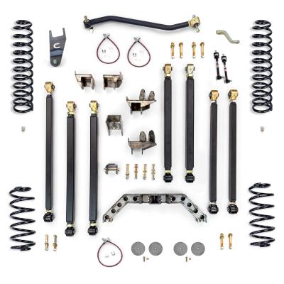 Jeep Wrangler 4.0 Inch Pro Series 3 Link Long Arm Lift Kit 1997-2006 TJ Clayton Off Road