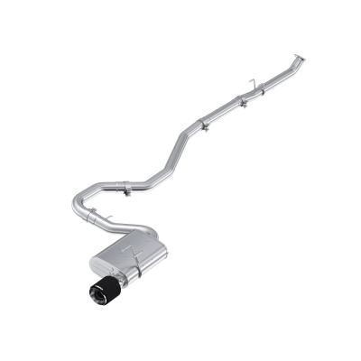 22-Present Honda Civic, Sedan Sport 2.0L Armor Pro 2.5-Inch Cat-Back Exhaust with CF Tip, Tour Profile, MBRP