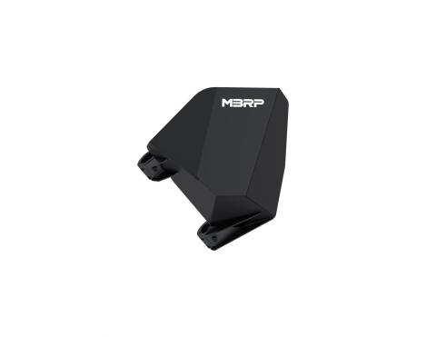 24-Present Can-Am Maverick R Black-Coated Air Box Deflector MBRP