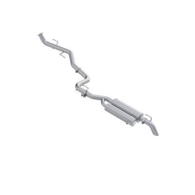 2024-Up Toyota Tacoma 2.4L Armor Pro 3-Inch Cat-Back Pre-Axle Turn Down, MBRP