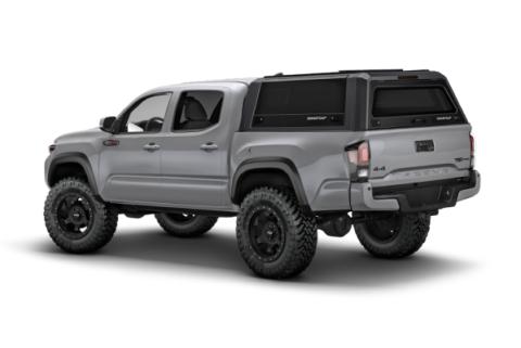 Tacoma Truck Bed Cap SmartCapEVO Sport Matte Black For 16-23 Toyota Tacoma 6 Foot Standard Bed SmartCap
