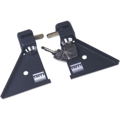 Door Hinge Locker - 97-06 Wrangler TJ Black Set of 2 Tuffy Security Products