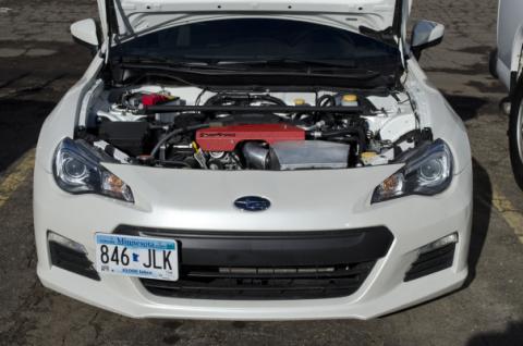 Pulley Cover Red For Subaru/Toyota BRZ/FRS/86 GrimmSpeed