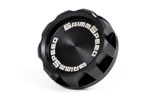 Oil Cap Cool Touch Version 2 Delrin Black For Subaru All EJ/FA Engines GrimmSpeed