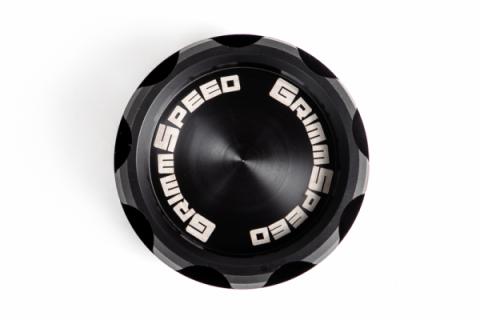 Oil Cap Cool Touch Version 2 Delrin Black For Subaru All EJ/FA Engines GrimmSpeed