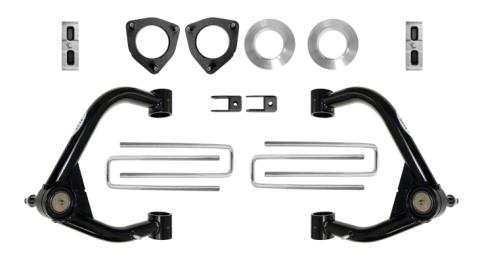 2019-2022 Chevy 1500 4WD 4 Inch Lift Kit w/ Upper Control Arms Tuff Country