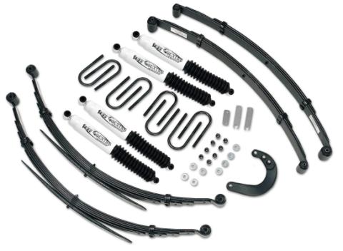 4 Inch Lift Kit 73-87 Chevy/GMC Truck/Suburban 3/4 Ton 4x4 K20 Heavy Duty Fits Models w/52 Inch long Rear Springs Tuff Country