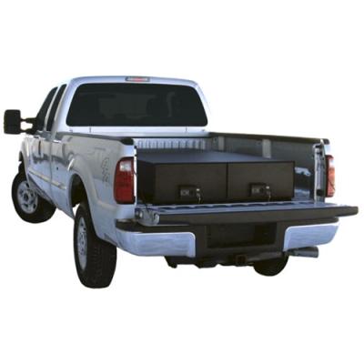 Truck Bed Security Drawer Universal Long Bed 8 ft. 14 Inch Tall Black Tuffy Security Products