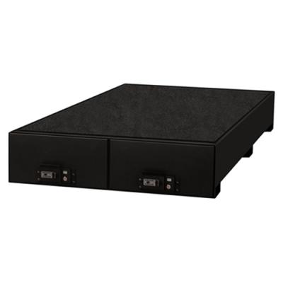 Truck Bed Security Drawer Universal Long Bed 8 ft. 14 Inch Tall Black Tuffy Security Products