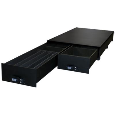 Truck Bed Security Drawer Universal Long Bed 8 ft. 14 Inch Tall Black Tuffy Security Products