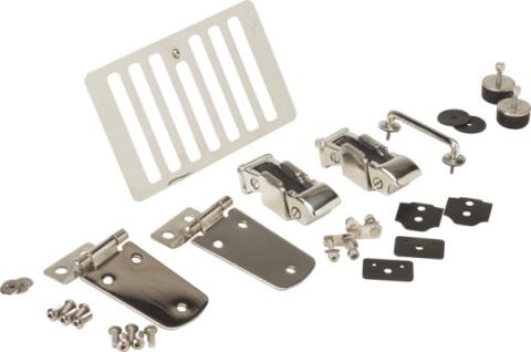 Jeep TJ Hood Kit 98-06 Wrangler TJ Polished Silver Kentrol