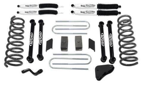 4.5 Inch Lift Kit 07-08 Dodge Ram 2500/3500 with SX8000 Shocks Fits Vehicles Built July 1 2007 and Later Tuff Country