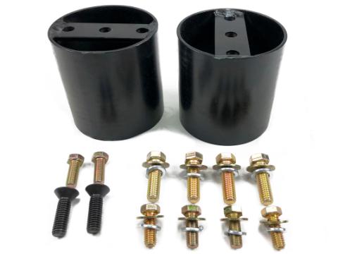 Suspension Air Bag Spacers 4 Inch Non Tapered Pair Tuff Country
