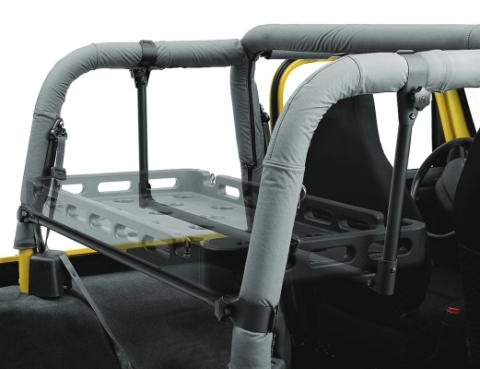HighRock 4x4 Cargo Rack Bracket Kit For Jeep 1992-1995 Wrangler YJ Black Bestop
