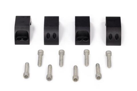 Jeep Low Profile Track Bar Clamps Yeti XD For 07-24 Wrangler JK/JL/Gladiator Steer Smarts