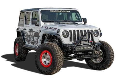 4 Inch Lift Kit 18-19 Jeep Wrangler JLU 4 Door Models Only EZ-Flex Tuff Country