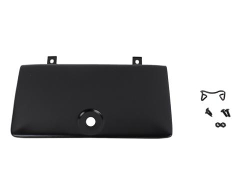 Jeep CJ Glove Box Door Use with OE Key Lock 72-86 CJ Powdercoat Black Kentrol