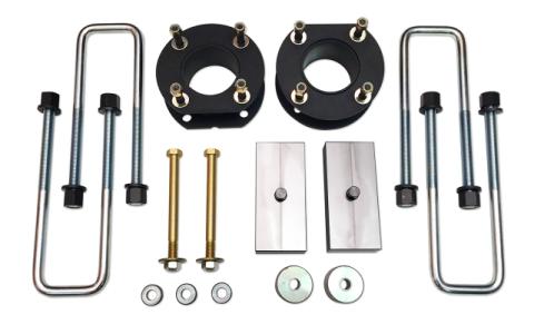 3 Inch Lift Kit 07-Up Toyota Tundra 4x4 & 2WD 3 Inch Front / 1 Inch Rear Lift Kit No Strut Disassembly Excludes TRD Pro Tuff Country