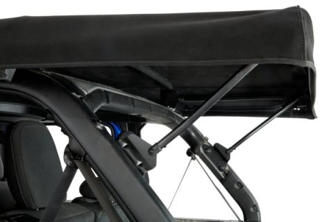 Jeep Soft Top Supertop Squareback Soft Top For Jeep 2018-Current Wrangler JL 4 Door Black Diamond Bestop