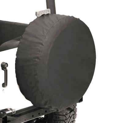 Spare Tire Covers Size 30 Inch x 10 Inch Premium Fabric Black Denim Bestop