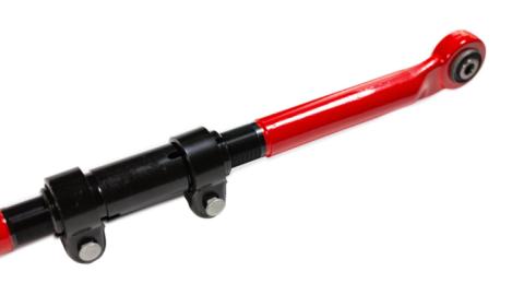 Jeep Rear Adjustable Track Bar Red Yeti XD For 18-24 Wrangler JL Steer Smarts