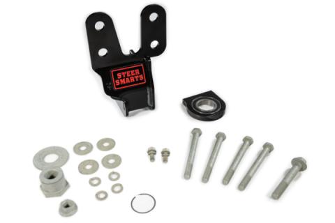 Jeep Sector Shaft Brace with Frame Side Track Bar Reinforcement Bracket Yeti XD For 07- 18 Wrangler JK/JL/Gladiator JT All Models Steer Smarts