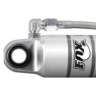 83-95 Defender &amp; 94-98 Discovery I Land Rover Rear PS Remote Reservoir 7.9 Inch 0-1 Inch Lift CD Adjuster Fox Offroad Shocks