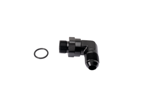 Negative 8AN to 3/4-16 O-ring, 90 Degree Fitting