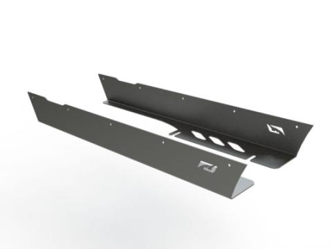 Rocker Guards Fits Comp/Stretch Cut Corner Guards for Jeep TJ - Notched for Motobilt TJ Front Fenders Motobilt