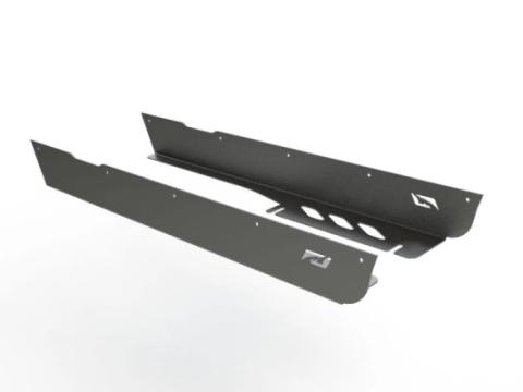 Full Length Rocker Guards for Jeep TJ Notched for Motobilt TJ Front Fenders Motobilt