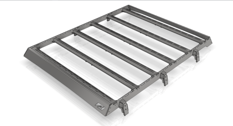Full Cab Roof Rack for Jeep JT Gladiator Motobilt