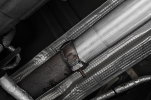 2.5 Inch Cat Back Exhaust System For 19-Up Silverado/Sierra 1500 5.3L and 2022 Silverado LTD/ Sierra Limited 5.3L Dual Rear 304 Stainless Steel MBRP