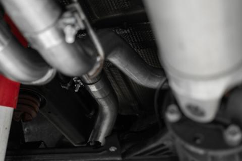 2.5 Inch Cat Back Exhaust System For 19-Up Silverado/Sierra 1500 5.3L and 2022 Silverado LTD/ Sierra Limited 5.3L Dual Rear 304 Stainless Steel MBRP