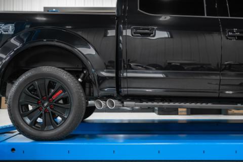 3 Inch Cat Back Exhaust System Pre-Axle Dual Outlet T304 Stainless Steel Street Version For 15-20 Ford F-150 MBRP