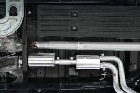 3 Inch Cat Back Exhaust System For 15-20 Ford F-150 Pre Axle Dual Outlet Aluminized Steel Street Version MBRP