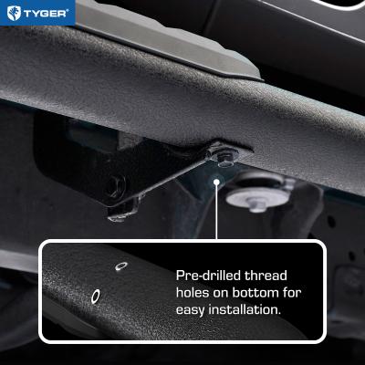 3.5 Inch Rider Running Boards Compatible with 21-24 Ford Bronco 4-Door (Not Fit Bronco Sport) Side Step Rail Nerf Bars Tyger Auto